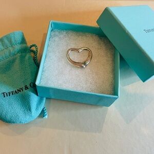 Tiffany & Co. Elsa Peretti Large Open Heart Pendant